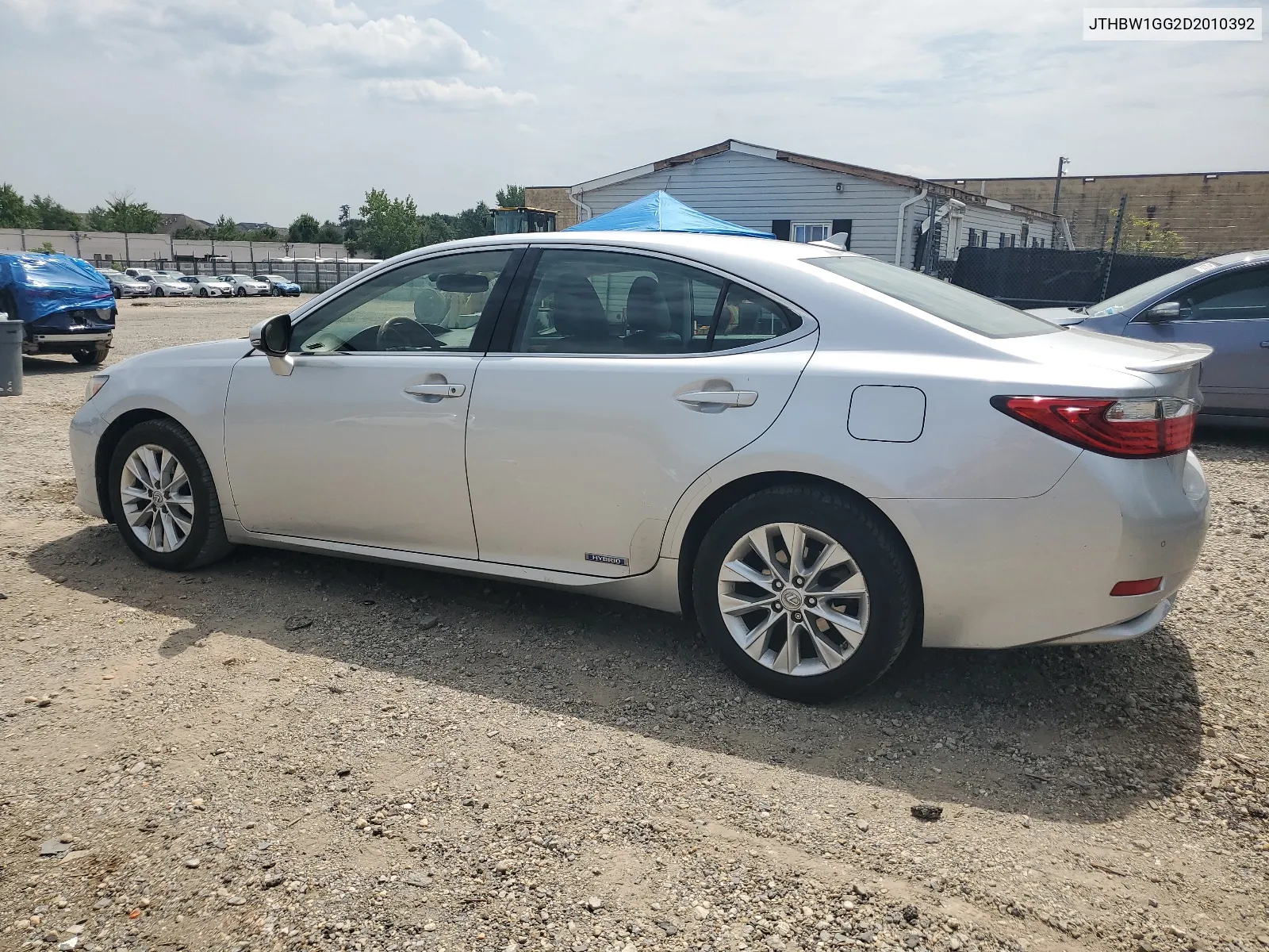 2013 Lexus Es 300H VIN: JTHBW1GG2D2010392 Lot: 67854304