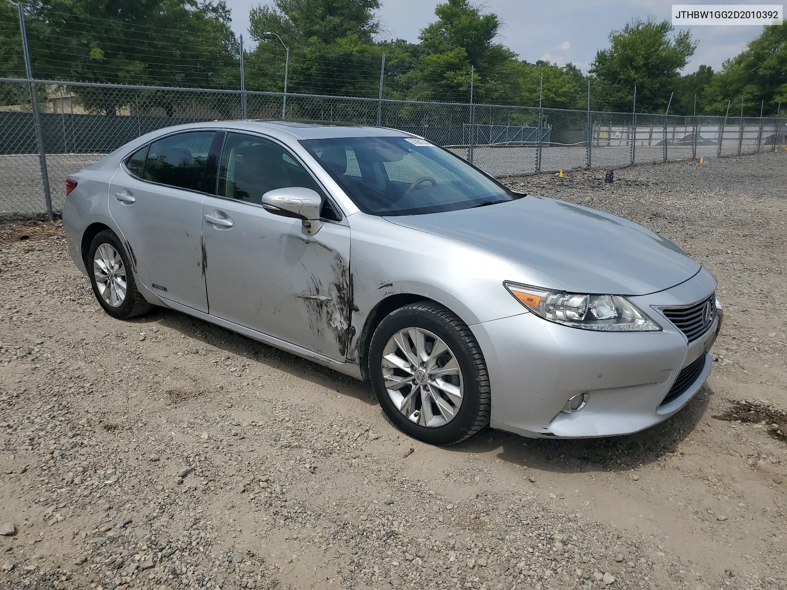 2013 Lexus Es 300H VIN: JTHBW1GG2D2010392 Lot: 67854304