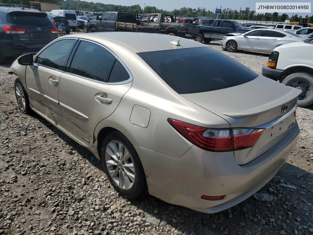 2013 Lexus Es 300H VIN: JTHBW1GG8D2014950 Lot: 67898094