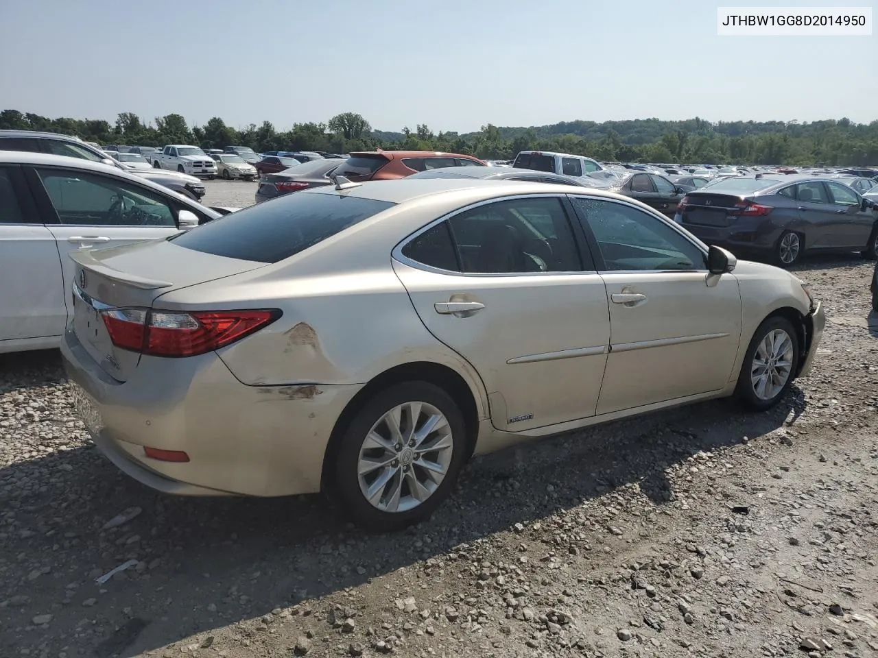 2013 Lexus Es 300H VIN: JTHBW1GG8D2014950 Lot: 67898094