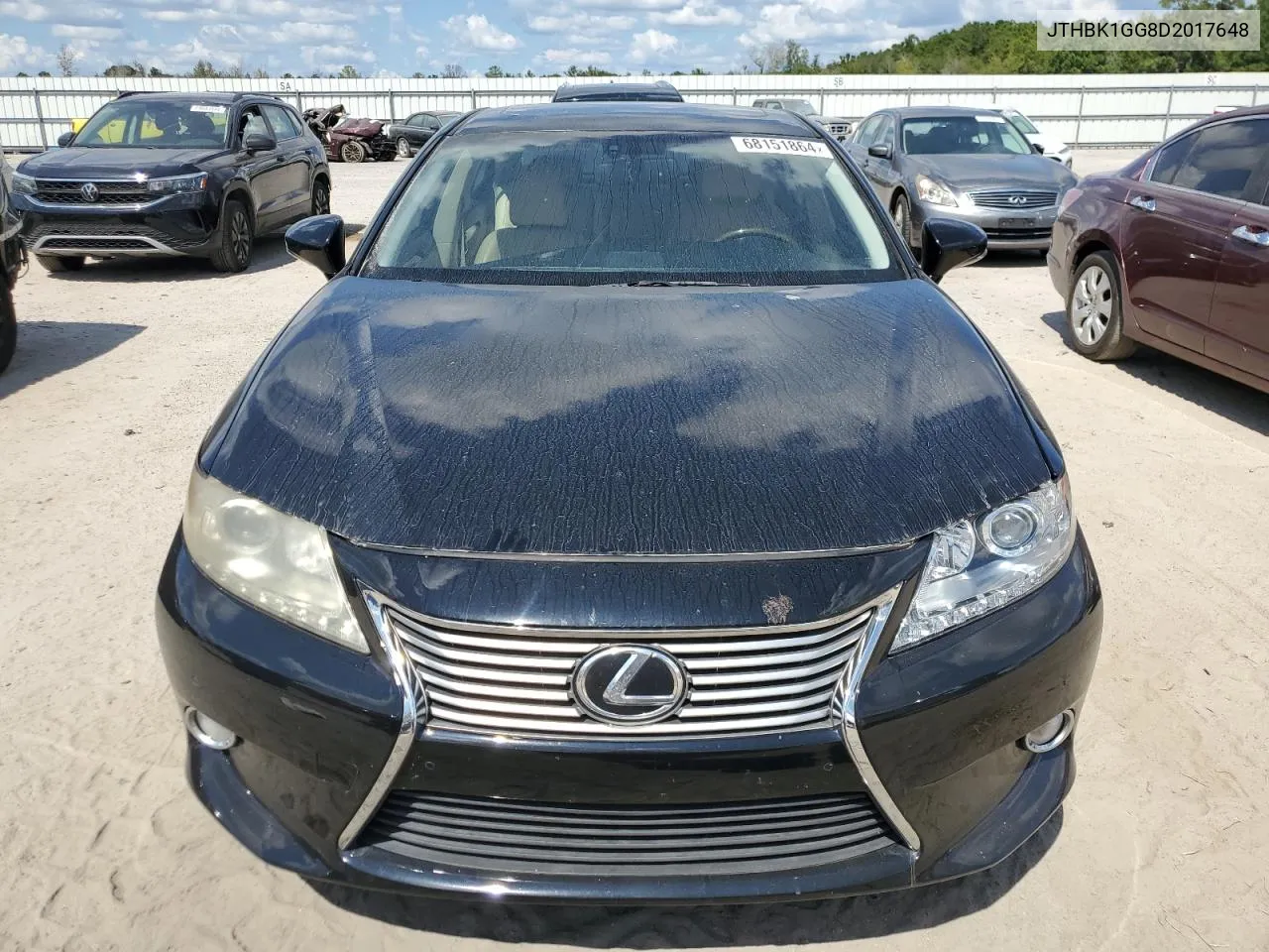 2013 Lexus Es 350 VIN: JTHBK1GG8D2017648 Lot: 68151864