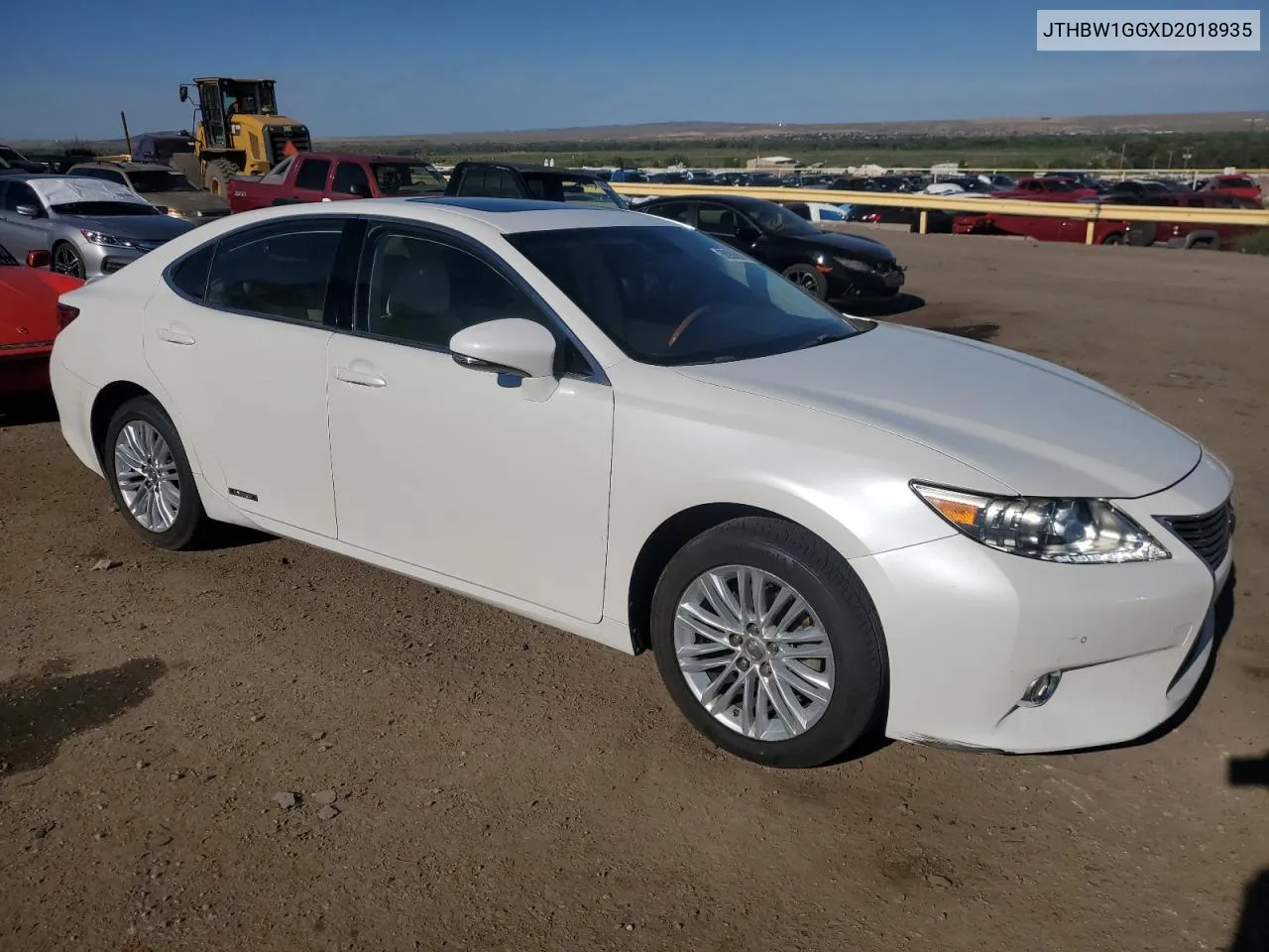 2013 Lexus Es 300H VIN: JTHBW1GGXD2018935 Lot: 68906074