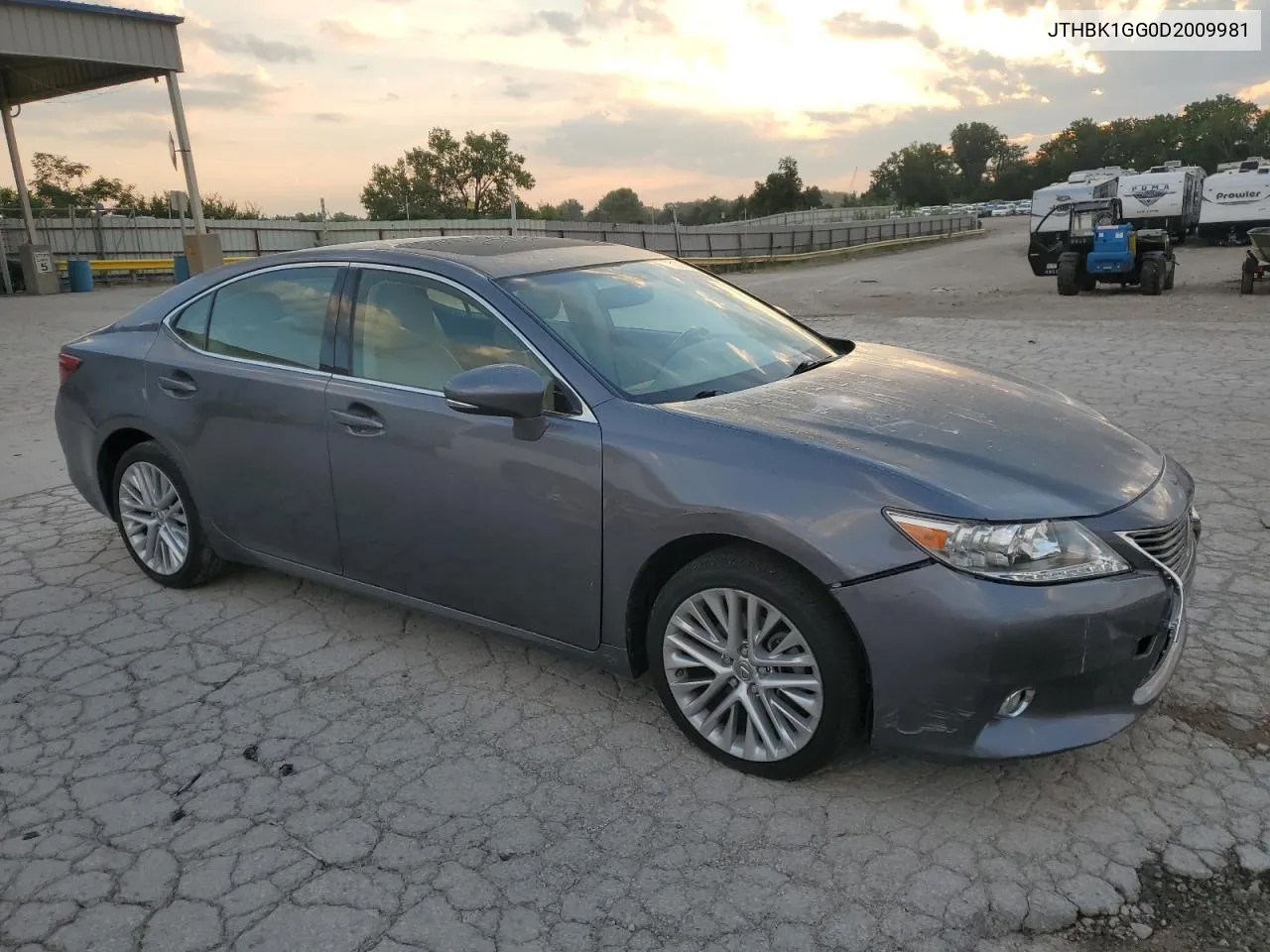 JTHBK1GG0D2009981 2013 Lexus Es 350