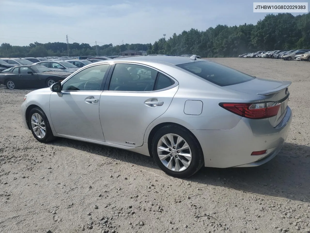 JTHBW1GG8D2029383 2013 Lexus Es 300H