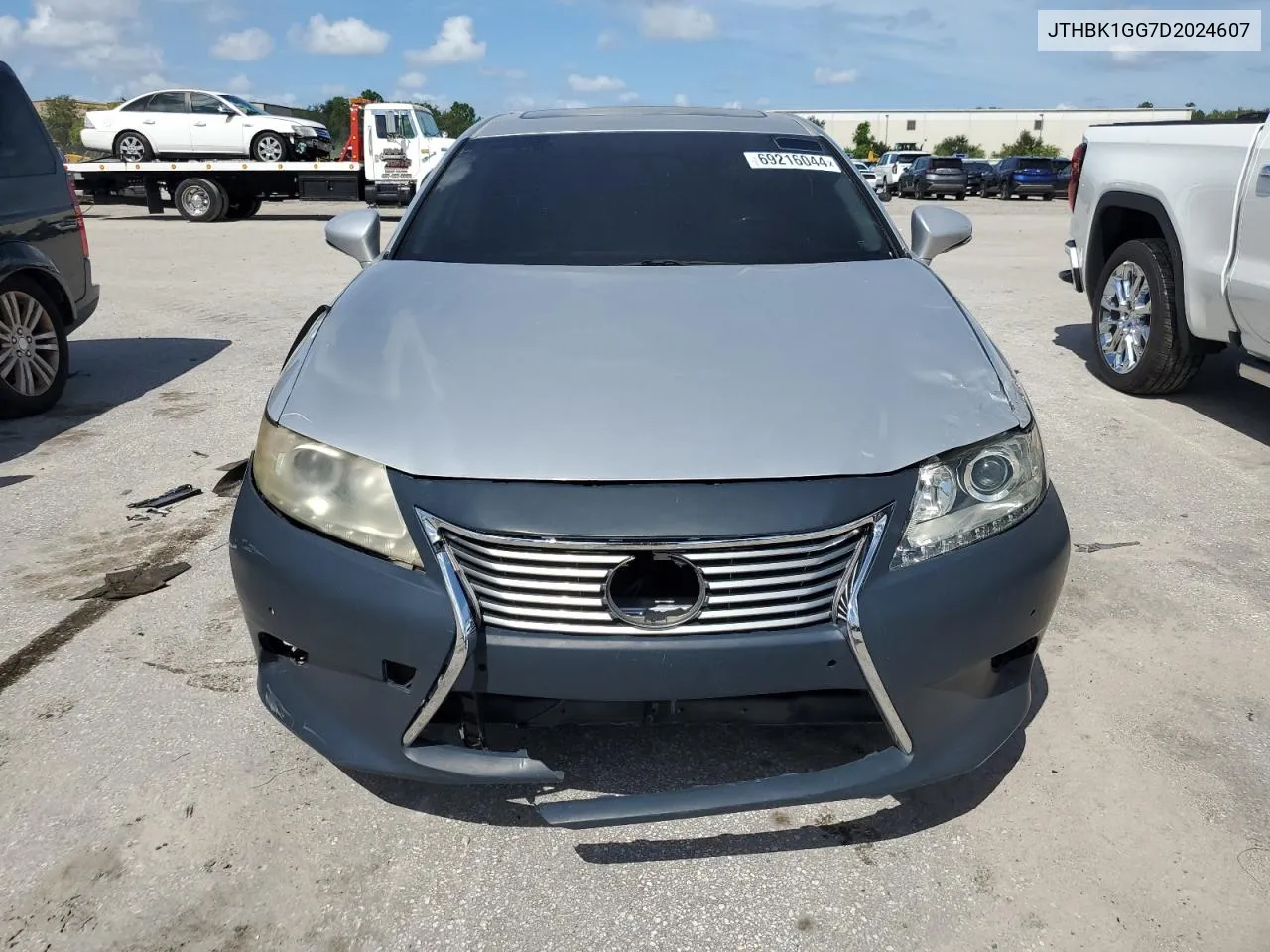 JTHBK1GG7D2024607 2013 Lexus Es 350