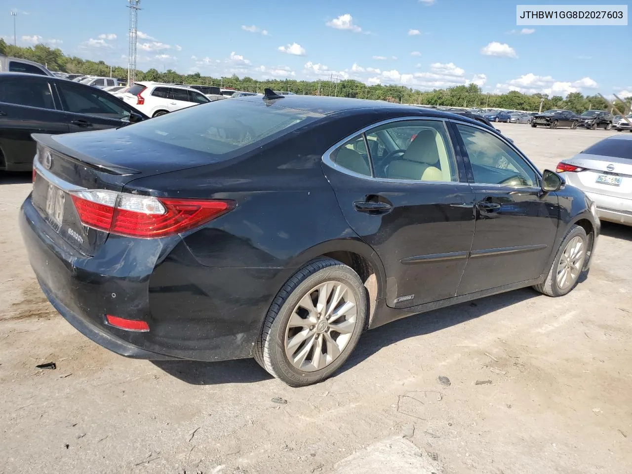 2013 Lexus Es 300H VIN: JTHBW1GG8D2027603 Lot: 69399704