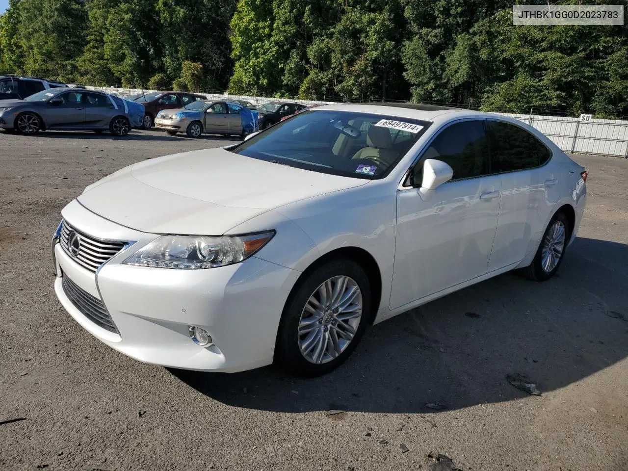 2013 Lexus Es 350 VIN: JTHBK1GG0D2023783 Lot: 69497914