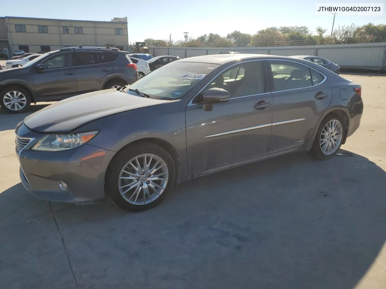 JTHBW1GG4D2007123 2013 Lexus Es 300H