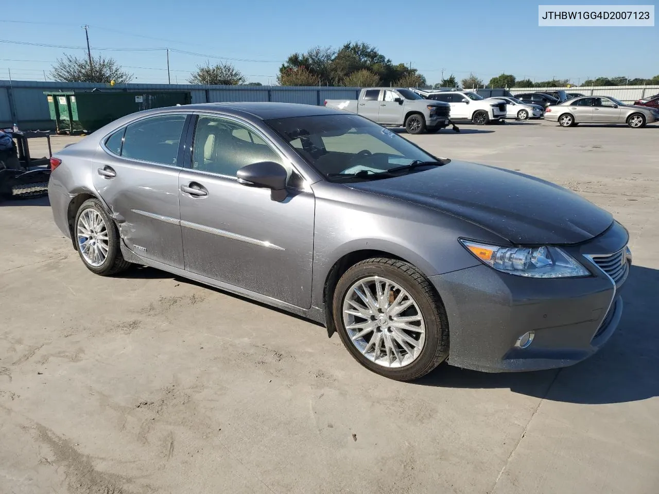 2013 Lexus Es 300H VIN: JTHBW1GG4D2007123 Lot: 69887634