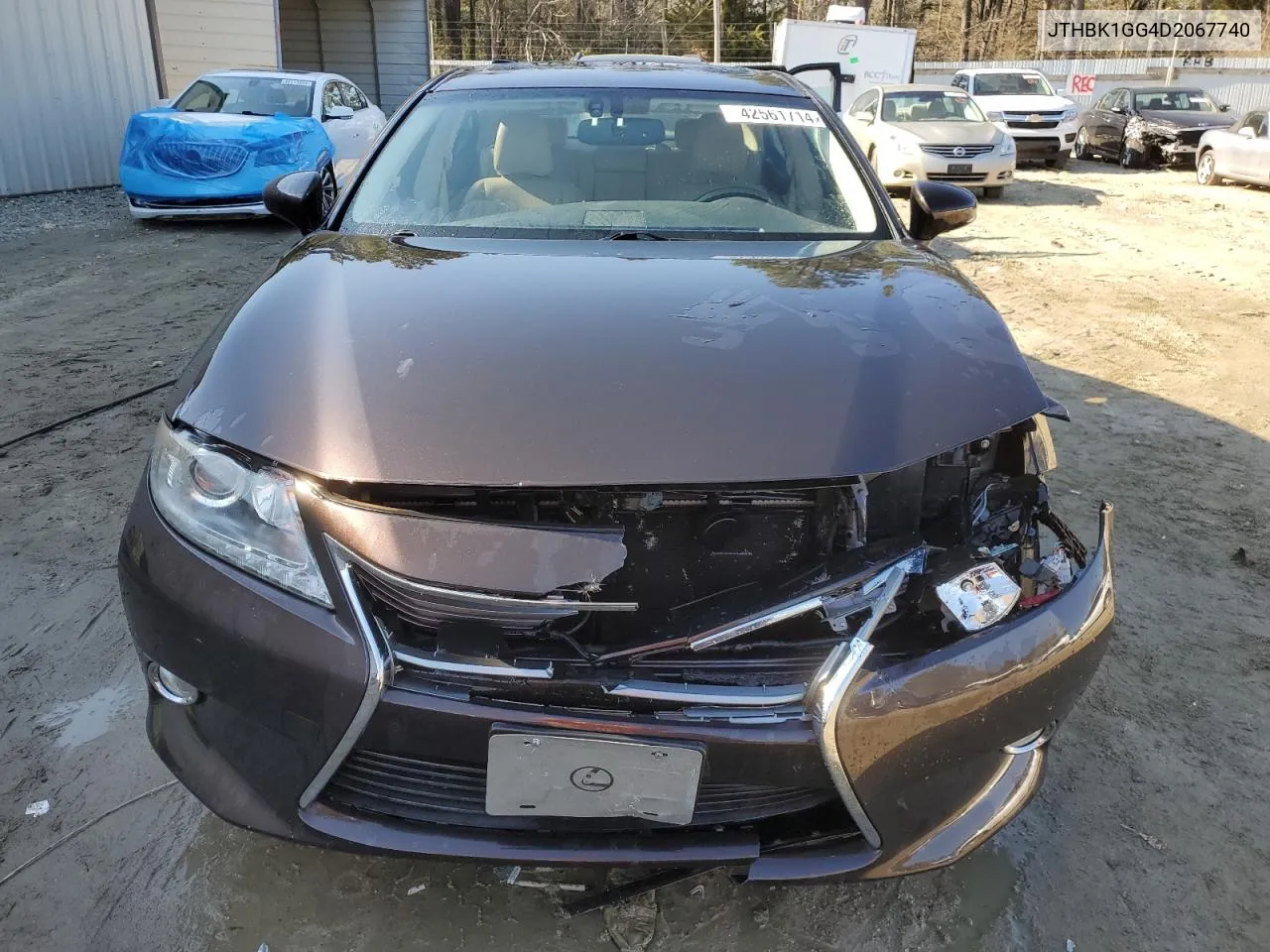 2013 Lexus Es 350 VIN: JTHBK1GG4D2067740 Lot: 69928594