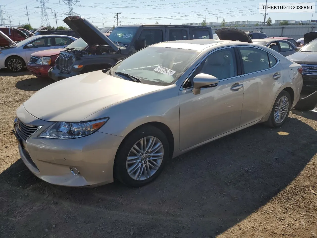 JTHBK1GG1D2038860 2013 Lexus Es 350