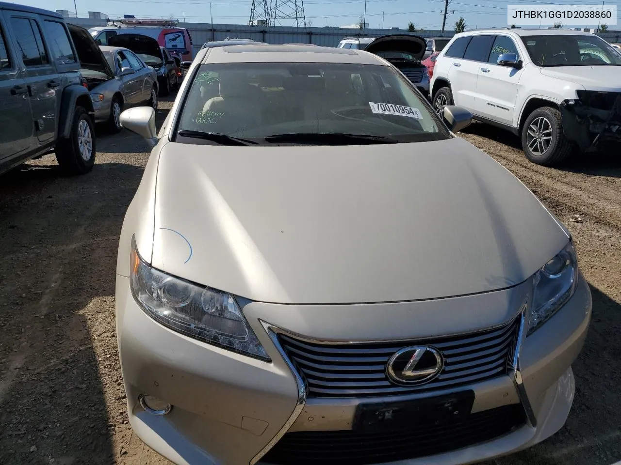 JTHBK1GG1D2038860 2013 Lexus Es 350