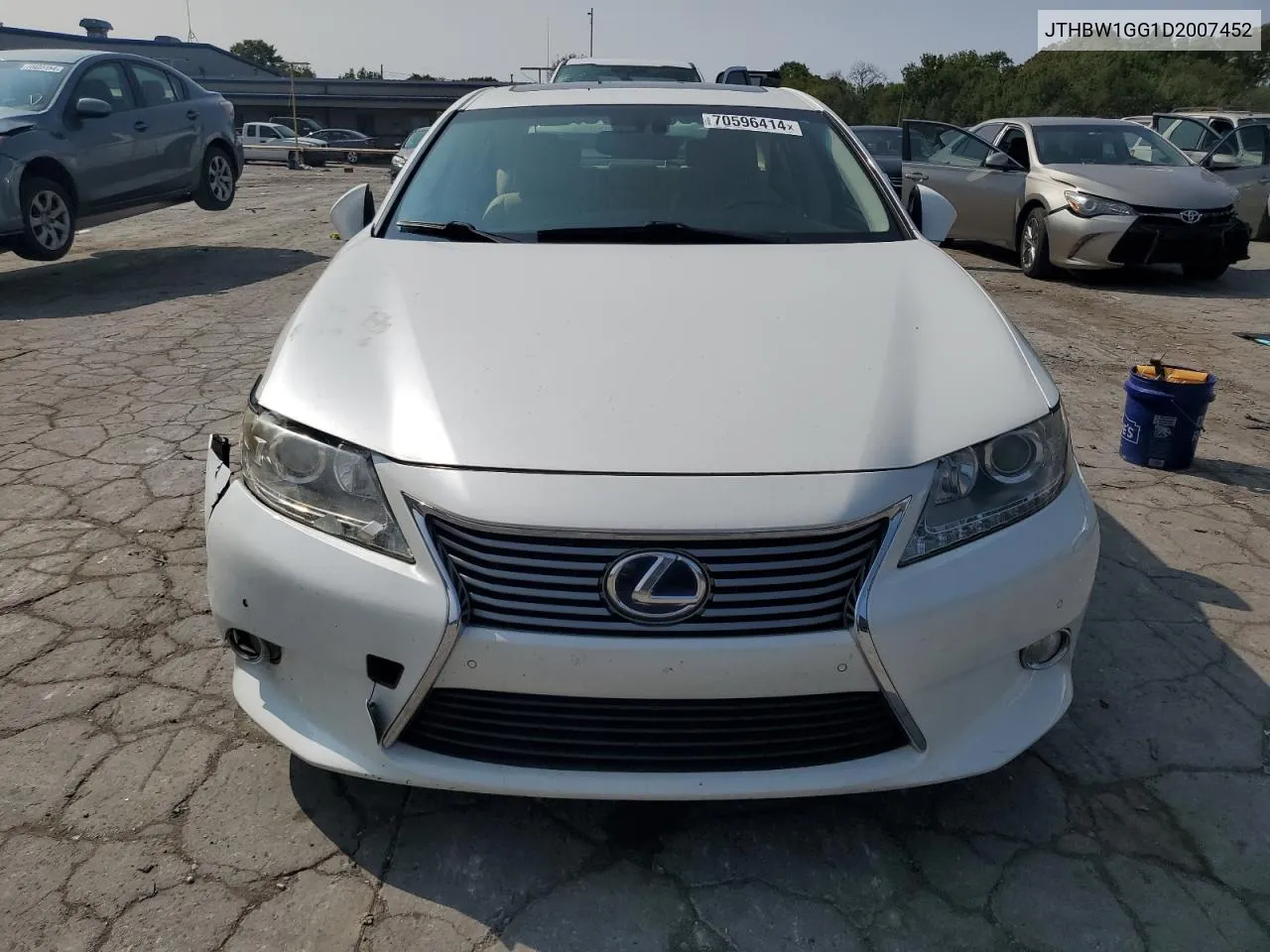 2013 Lexus Es 300H VIN: JTHBW1GG1D2007452 Lot: 70596414