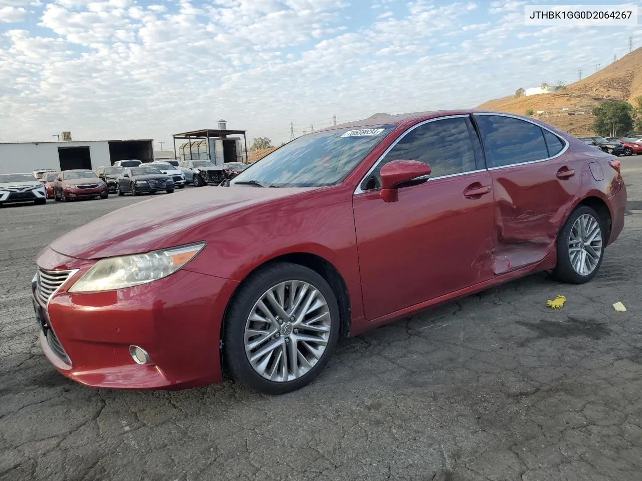 2013 Lexus Es 350 VIN: JTHBK1GG0D2064267 Lot: 70659034