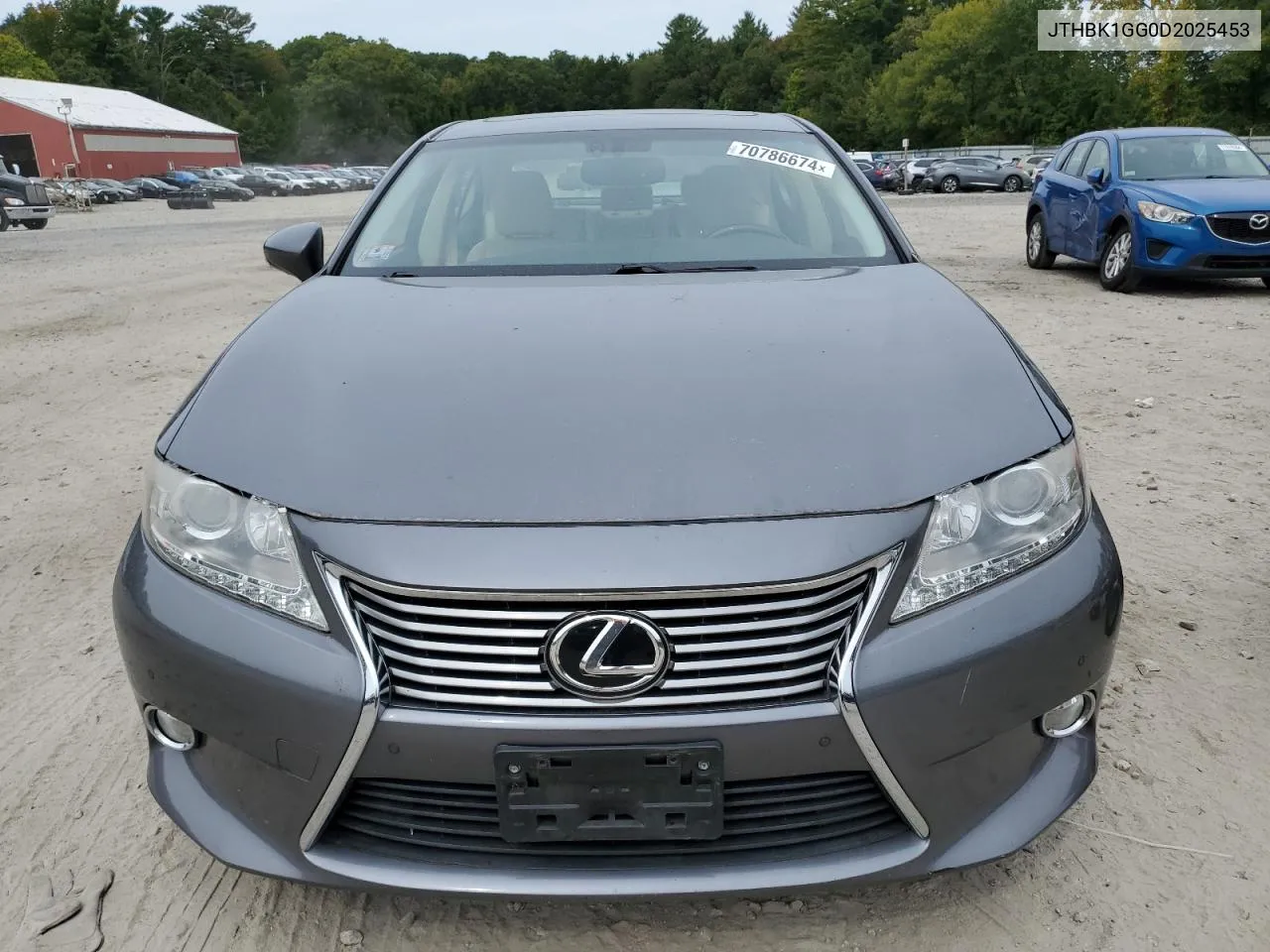 2013 Lexus Es 350 VIN: JTHBK1GG0D2025453 Lot: 70786674