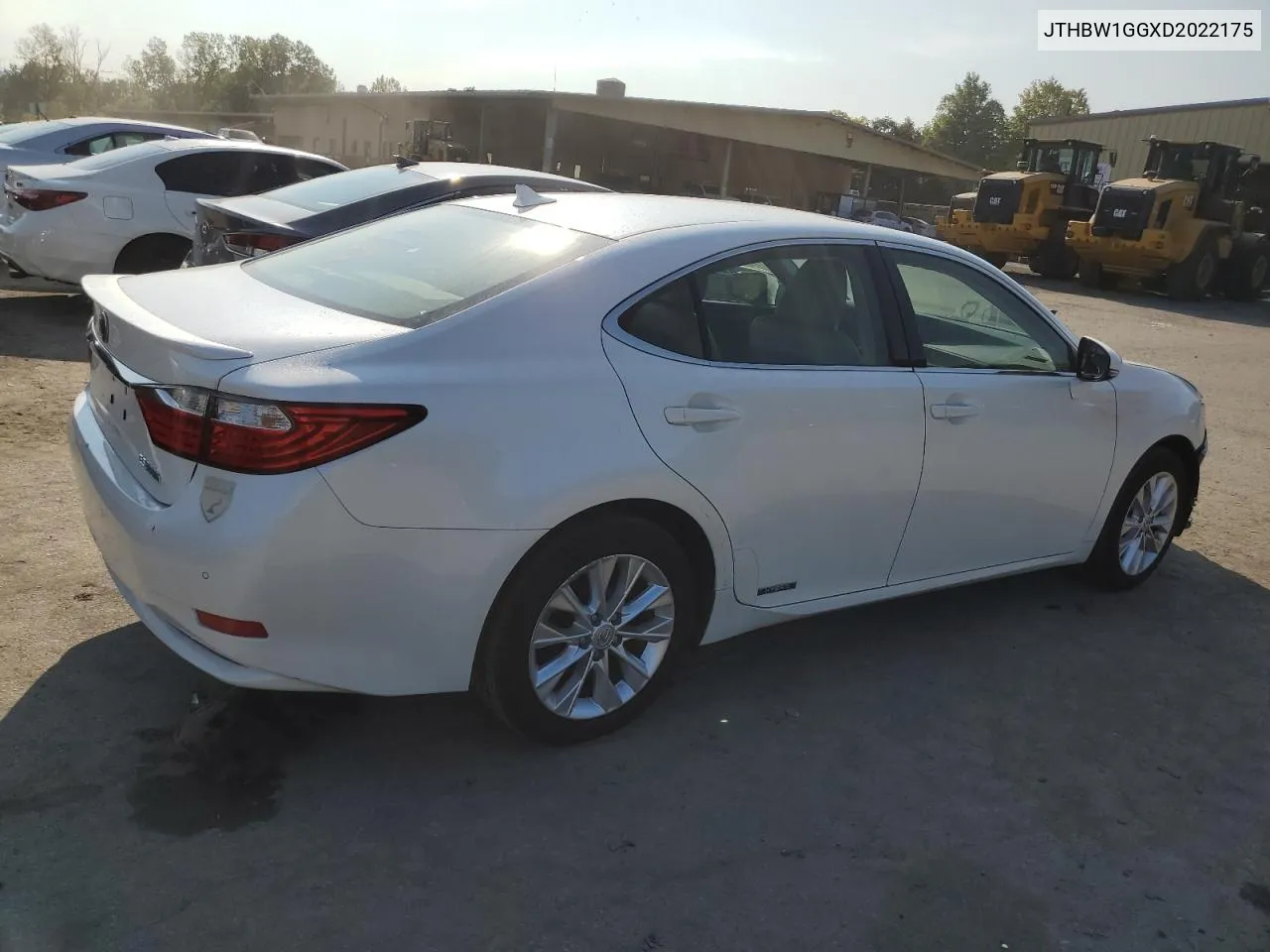 2013 Lexus Es 300H VIN: JTHBW1GGXD2022175 Lot: 71125744