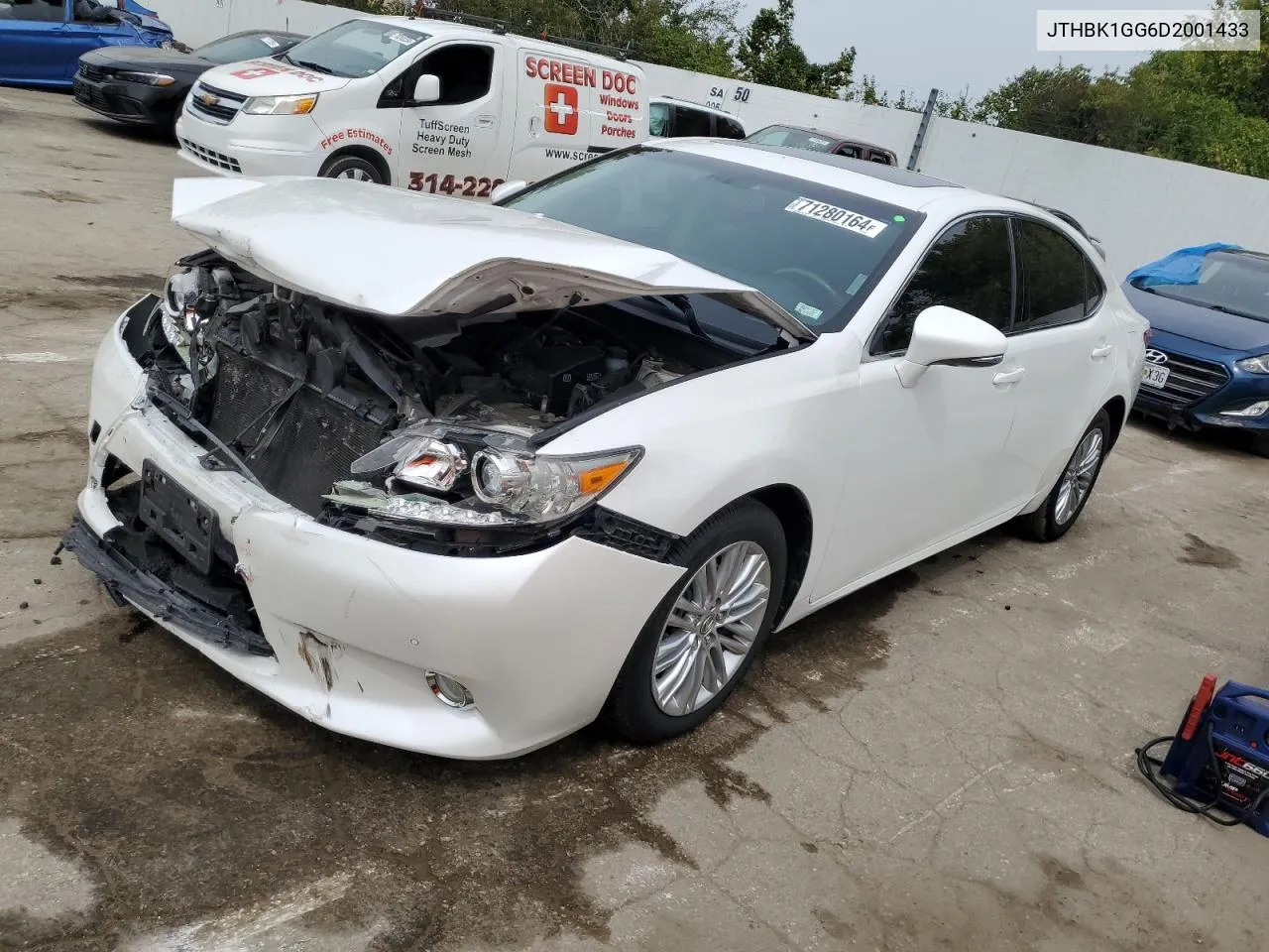 JTHBK1GG6D2001433 2013 Lexus Es 350