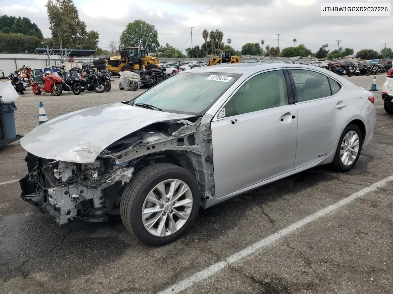 2013 Lexus Es 300H VIN: JTHBW1GGXD2037226 Lot: 71295614