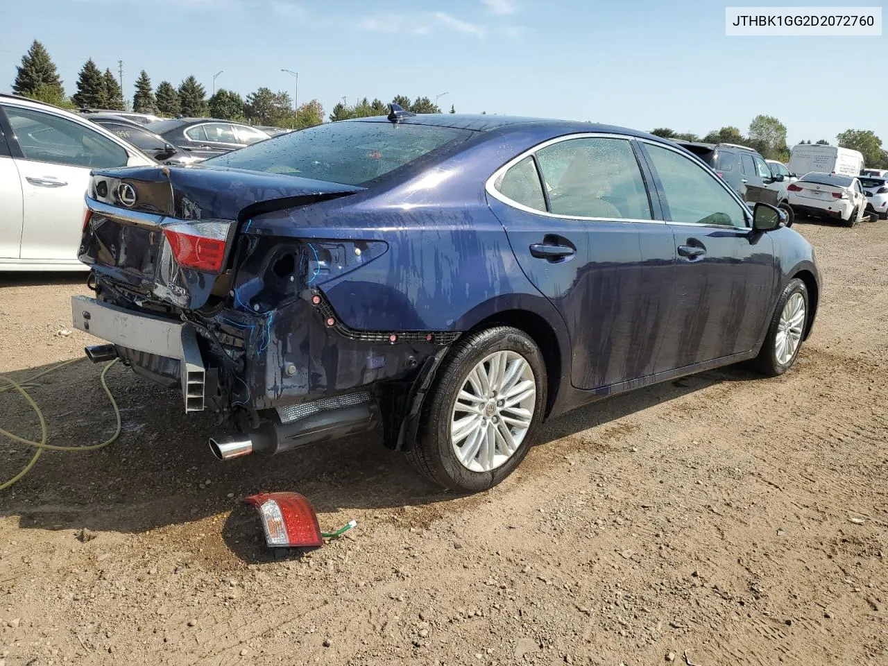 2013 Lexus Es 350 VIN: JTHBK1GG2D2072760 Lot: 71370284