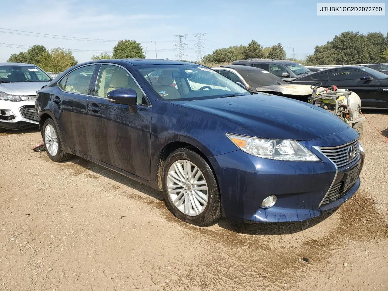 JTHBK1GG2D2072760 2013 Lexus Es 350