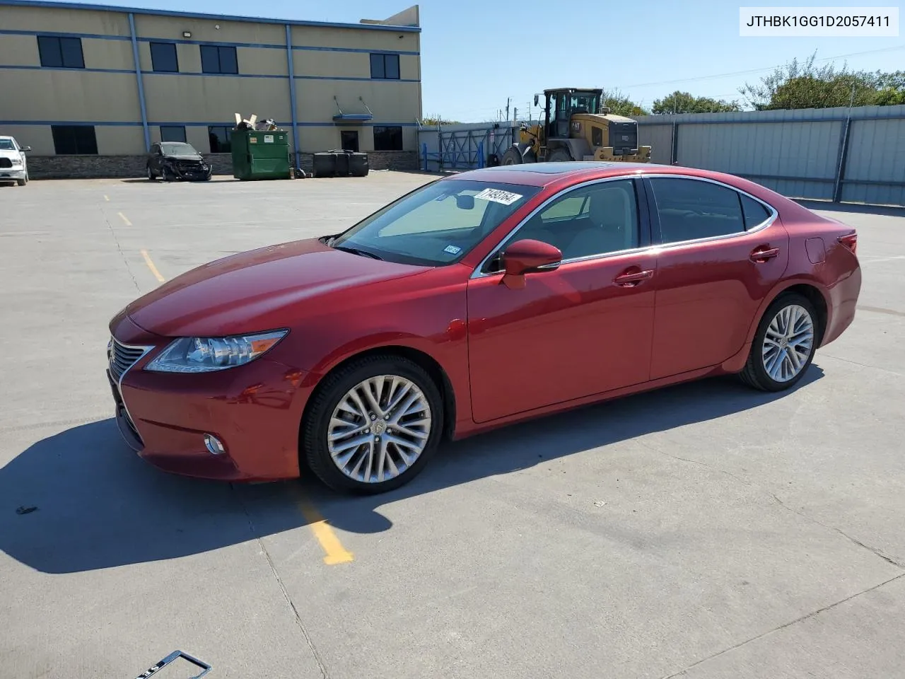 2013 Lexus Es 350 VIN: JTHBK1GG1D2057411 Lot: 71493164