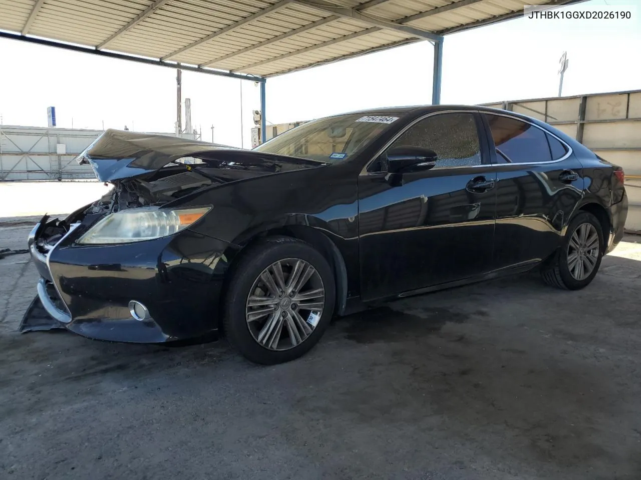 2013 Lexus Es 350 VIN: JTHBK1GGXD2026190 Lot: 71547464