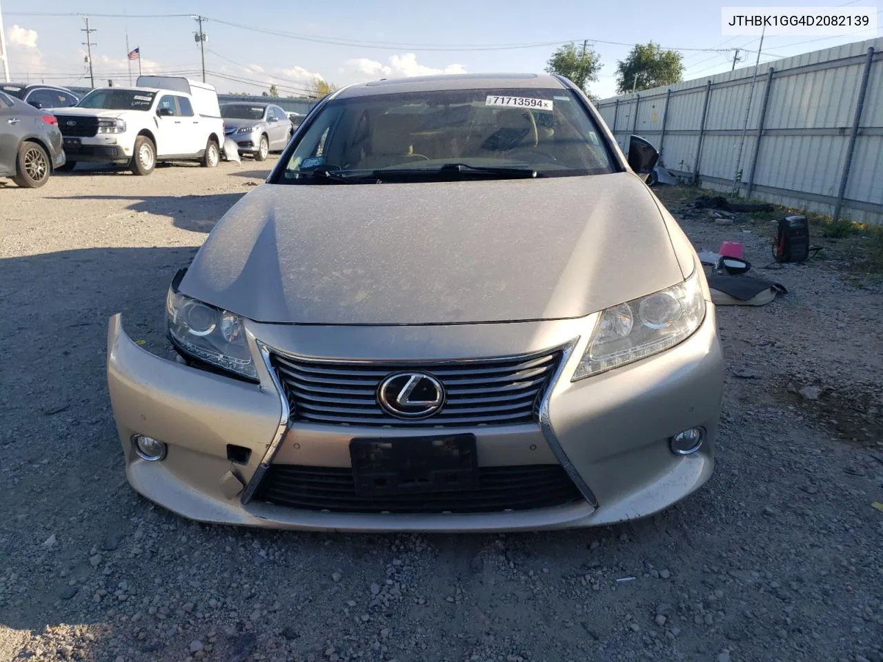 2013 Lexus Es 350 VIN: JTHBK1GG4D2082139 Lot: 71713594