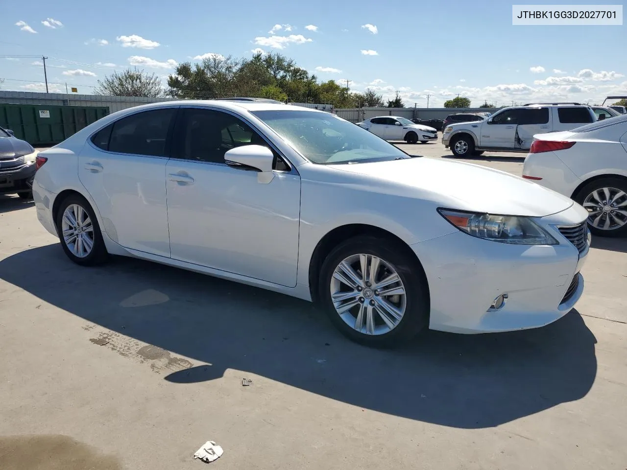 2013 Lexus Es 350 VIN: JTHBK1GG3D2027701 Lot: 71931394