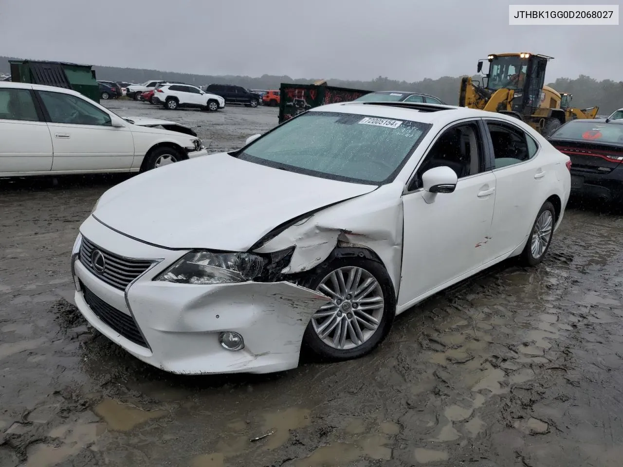 2013 Lexus Es 350 VIN: JTHBK1GG0D2068027 Lot: 72005154