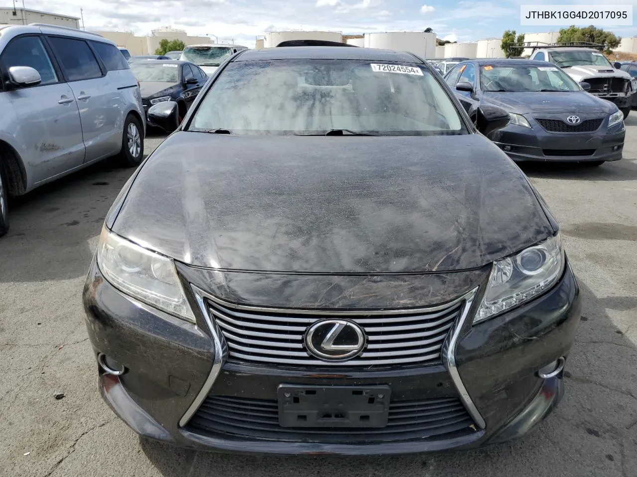 JTHBK1GG4D2017095 2013 Lexus Es 350