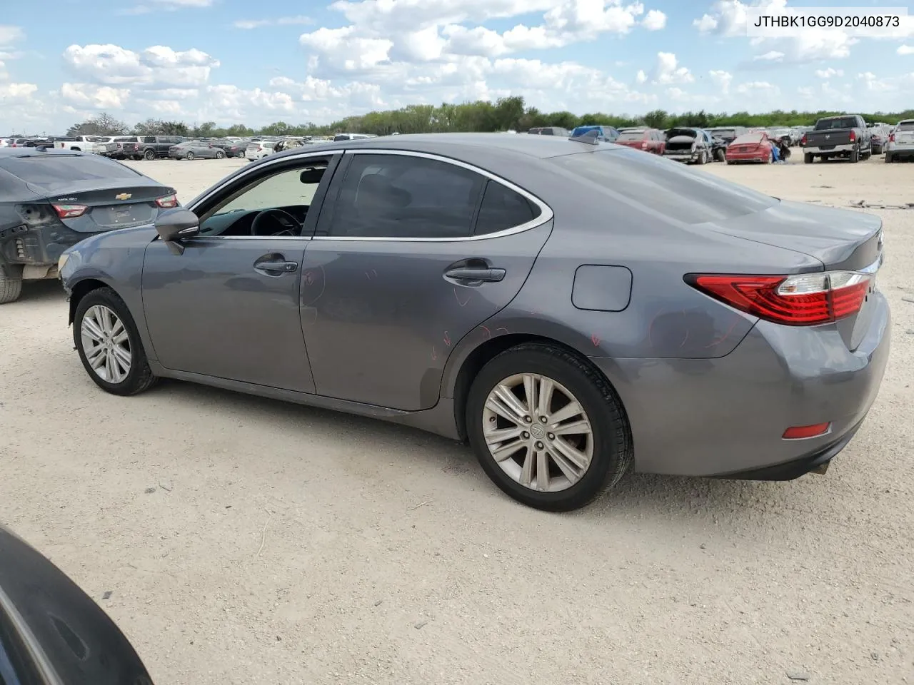 2013 Lexus Es 350 VIN: JTHBK1GG9D2040873 Lot: 72521404