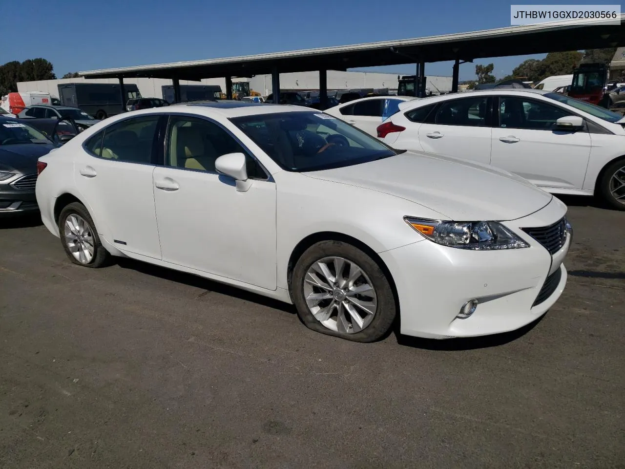 2013 Lexus Es 300H VIN: JTHBW1GGXD2030566 Lot: 72650494