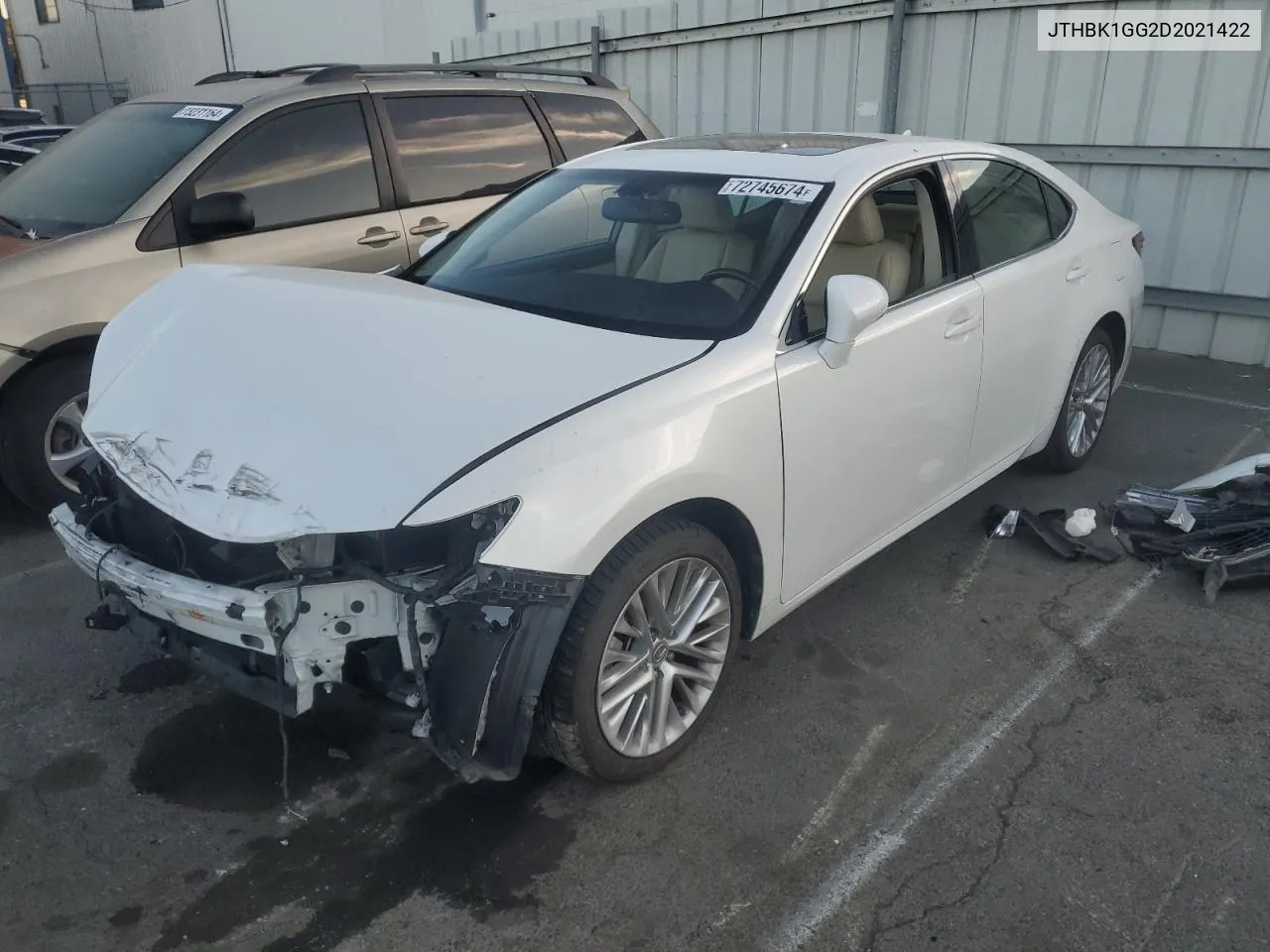 2013 Lexus Es 350 VIN: JTHBK1GG2D2021422 Lot: 72745674