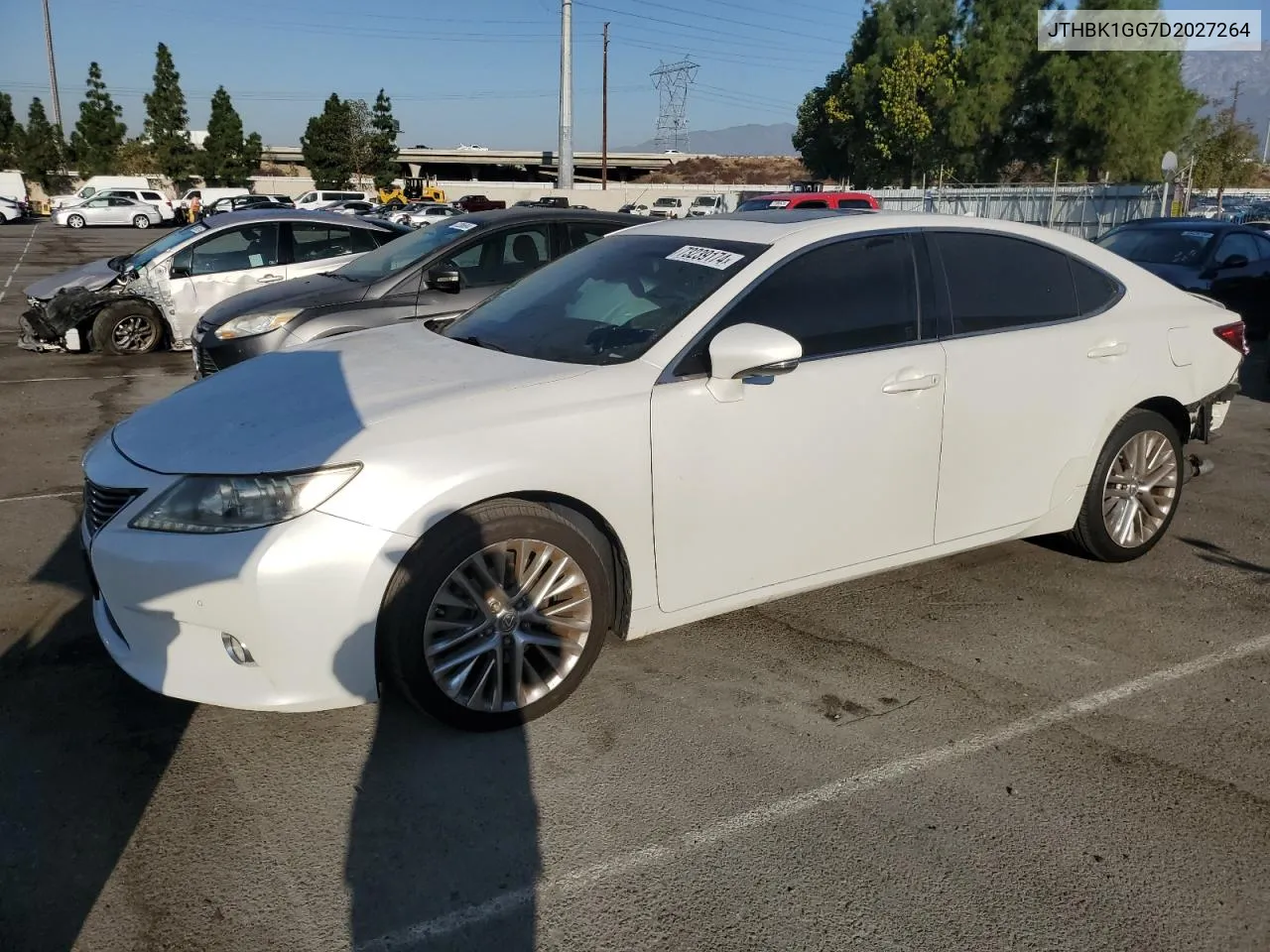 2013 Lexus Es 350 VIN: JTHBK1GG7D2027264 Lot: 73239174