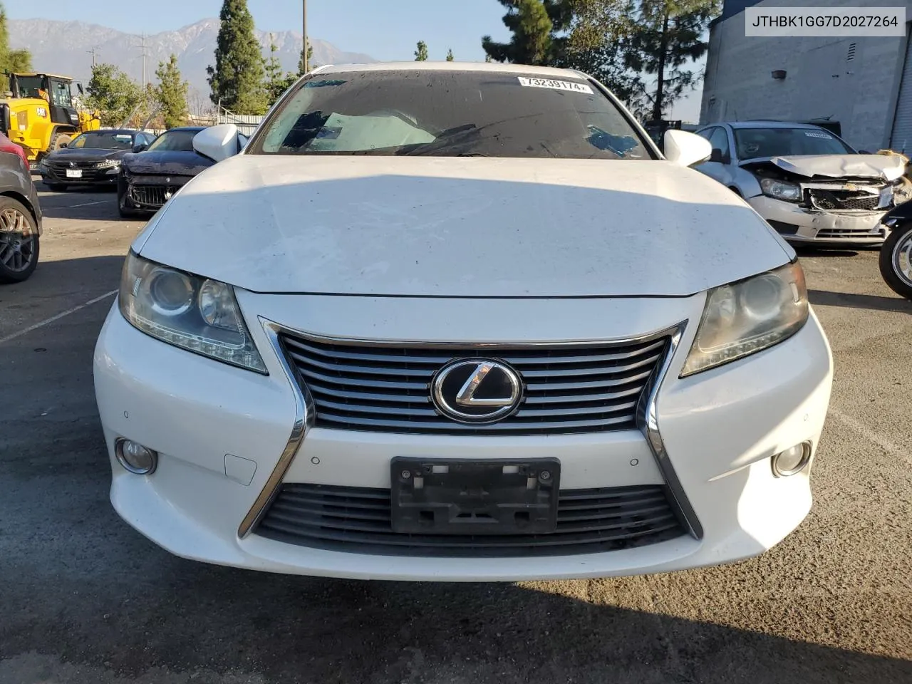 2013 Lexus Es 350 VIN: JTHBK1GG7D2027264 Lot: 73239174