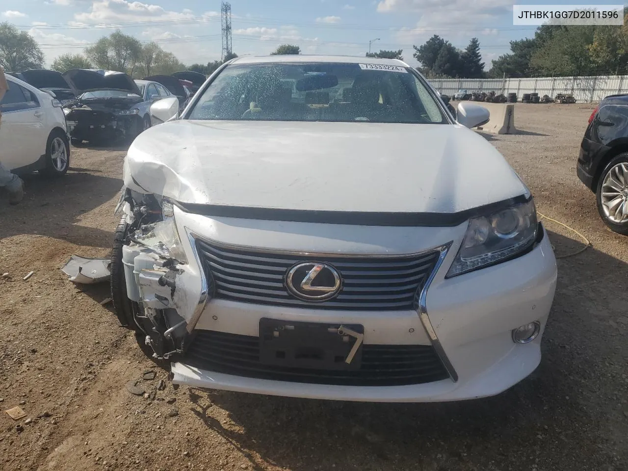 2013 Lexus Es 350 VIN: JTHBK1GG7D2011596 Lot: 73333224