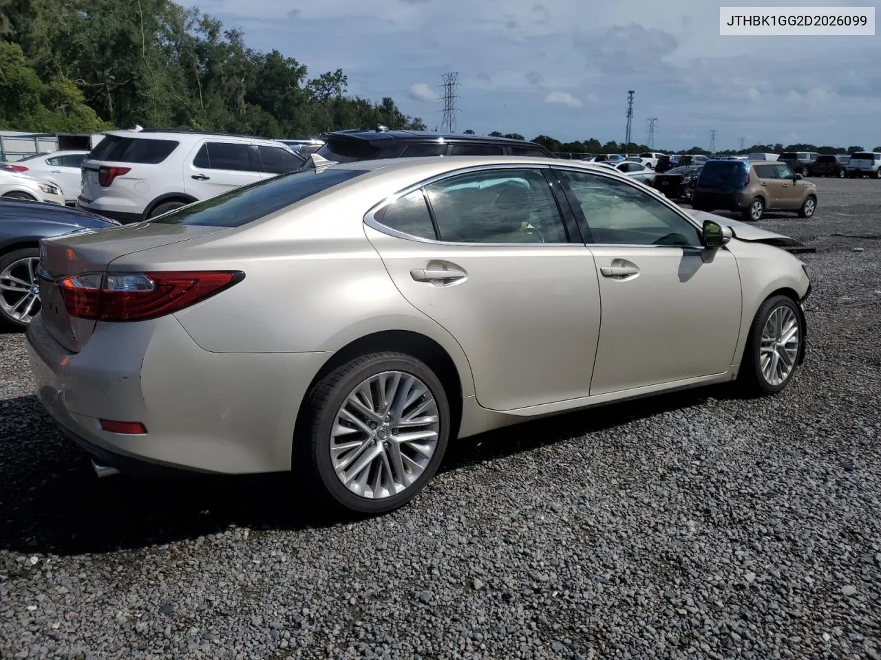 JTHBK1GG2D2026099 2013 Lexus Es 350