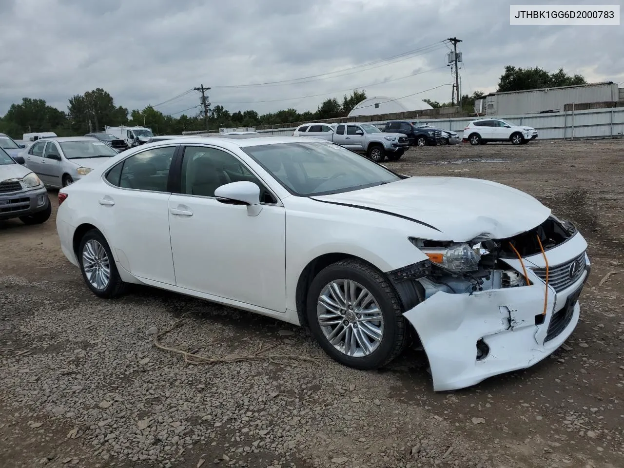 JTHBK1GG6D2000783 2013 Lexus Es 350