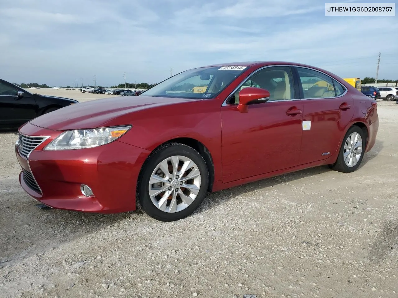 2013 Lexus Es 300H VIN: JTHBW1GG6D2008757 Lot: 73718914