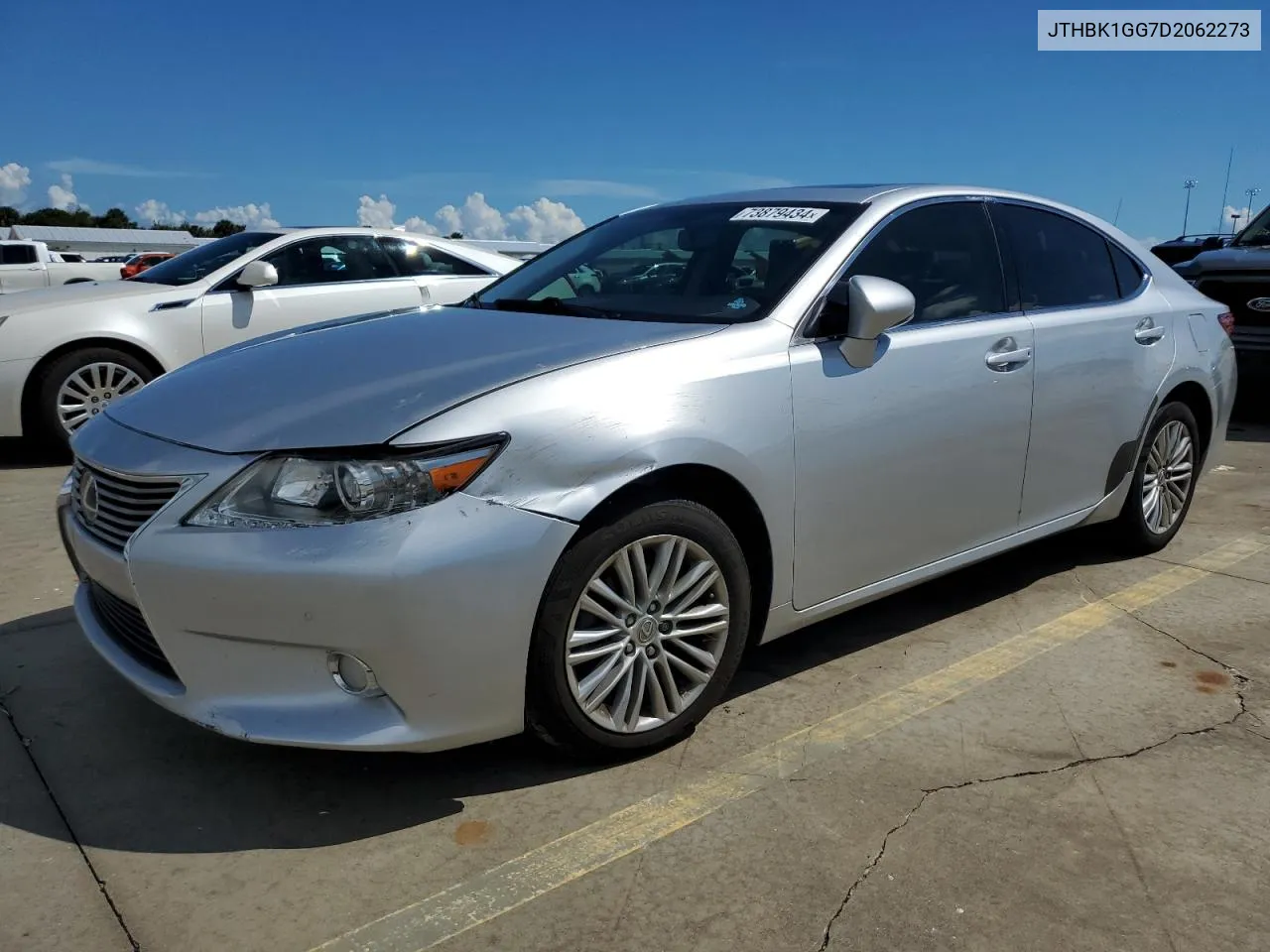 JTHBK1GG7D2062273 2013 Lexus Es 350