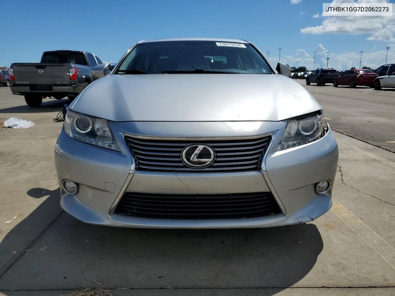 2013 Lexus Es 350 VIN: JTHBK1GG7D2062273 Lot: 73879434