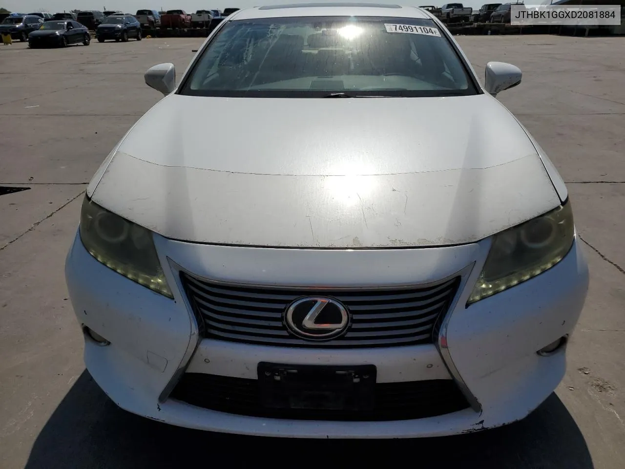 2013 Lexus Es 350 VIN: JTHBK1GGXD2081884 Lot: 74991104