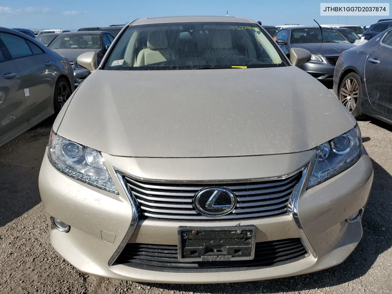 2013 Lexus Es 350 VIN: JTHBK1GG7D2037874 Lot: 75279664