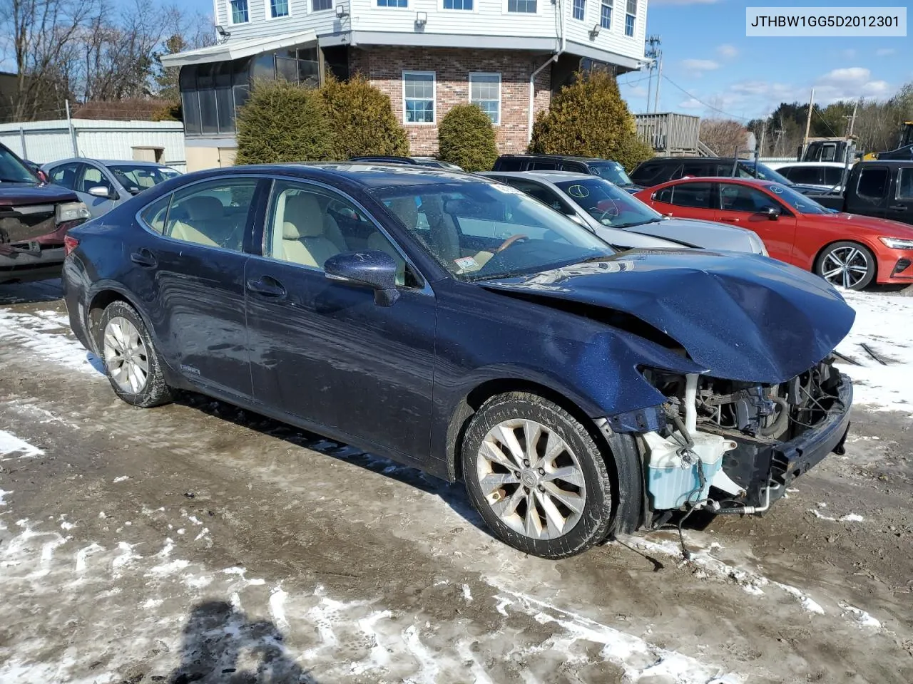 2013 Lexus Es 300H VIN: JTHBW1GG5D2012301 Lot: 75742524