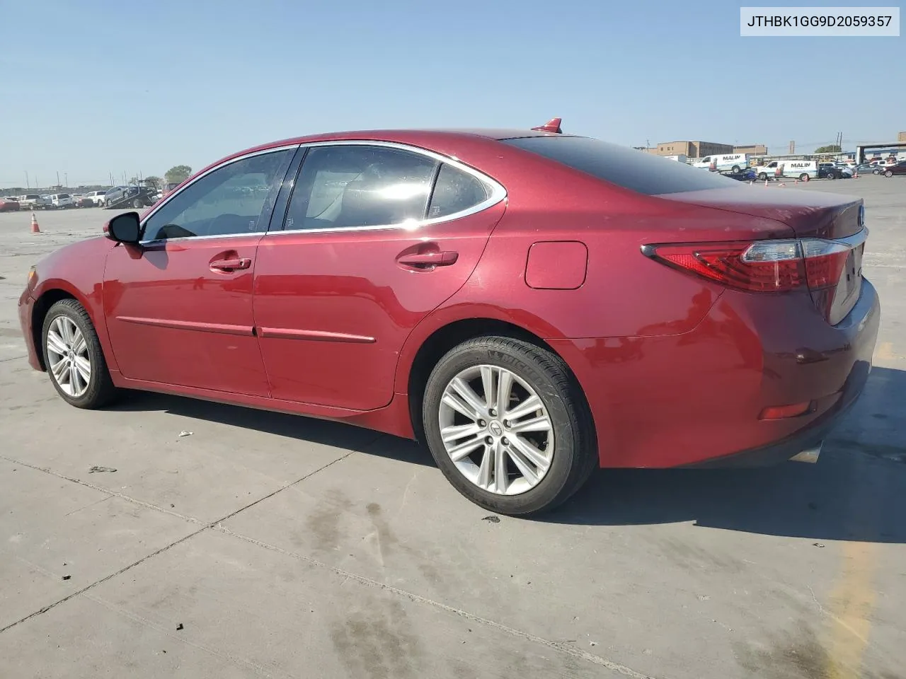 2013 Lexus Es 350 VIN: JTHBK1GG9D2059357 Lot: 76016904