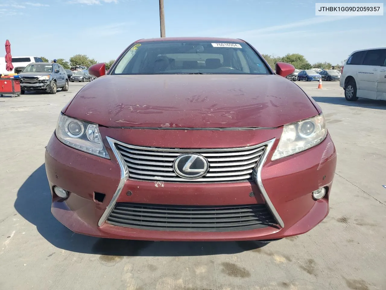 JTHBK1GG9D2059357 2013 Lexus Es 350