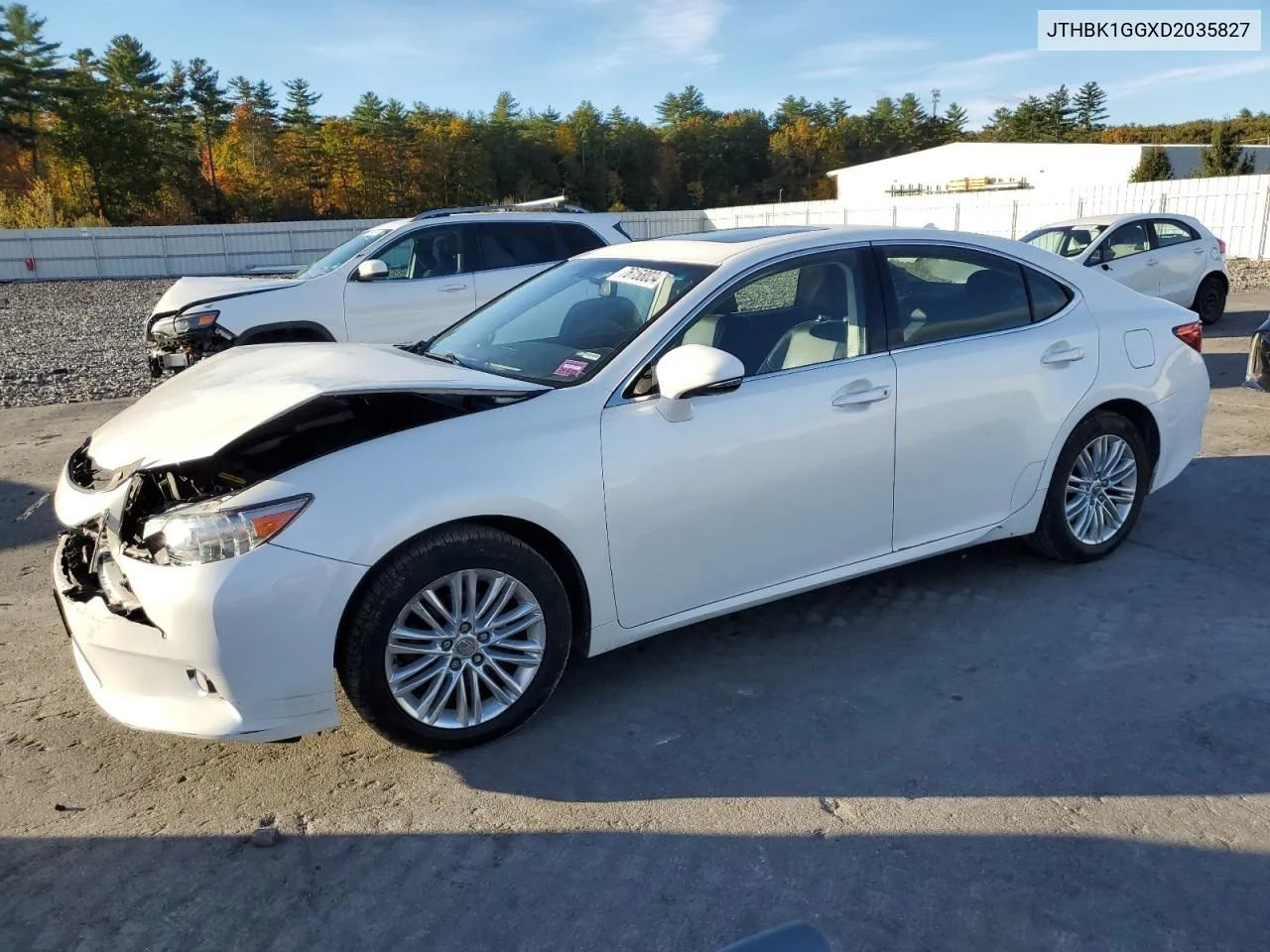 2013 Lexus Es 350 VIN: JTHBK1GGXD2035827 Lot: 76158034