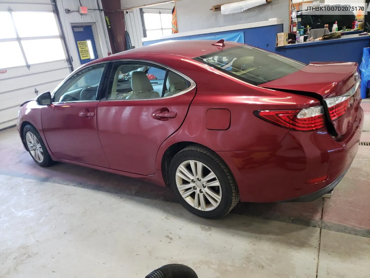 2013 Lexus Es 350 VIN: JTHBK1GG7D2075170 Lot: 76292544