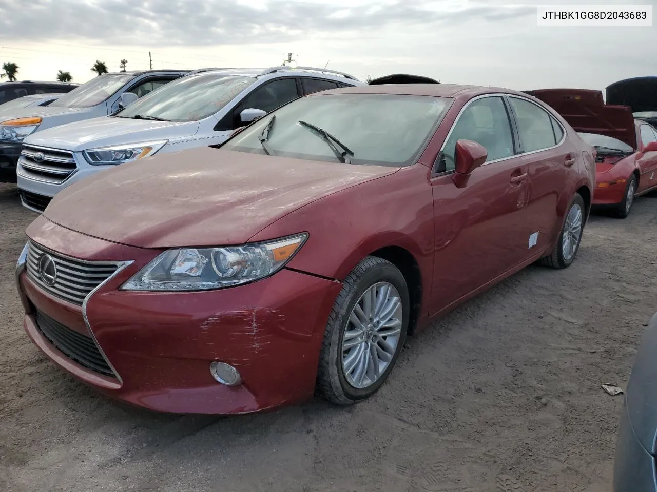 2013 Lexus Es 350 VIN: JTHBK1GG8D2043683 Lot: 76459674