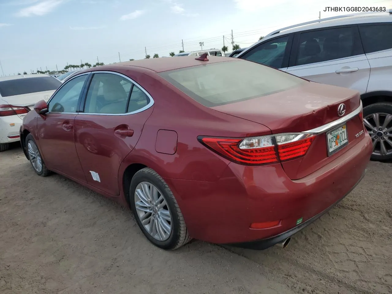 2013 Lexus Es 350 VIN: JTHBK1GG8D2043683 Lot: 76459674